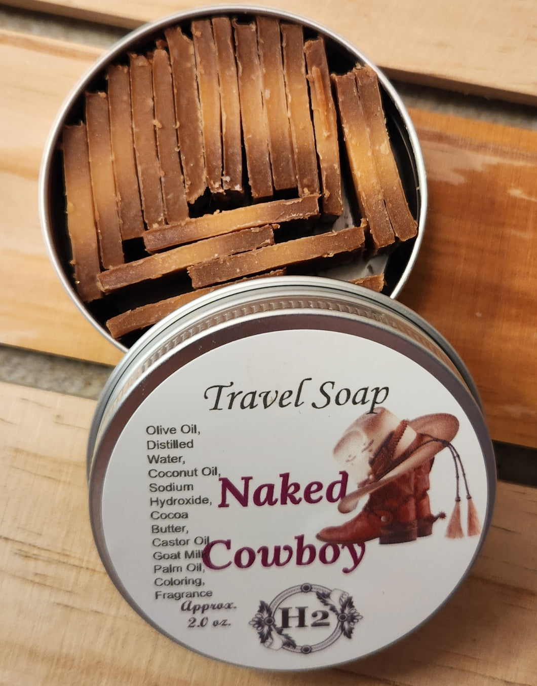 Travel Soap Naked Cowboy