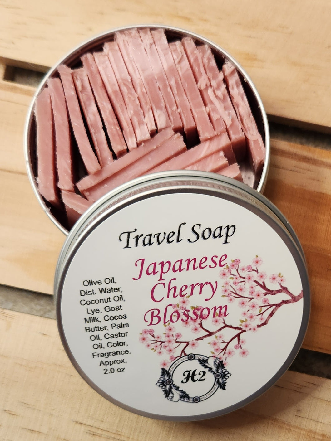 Travel Soap Japanese Cherry Blossom